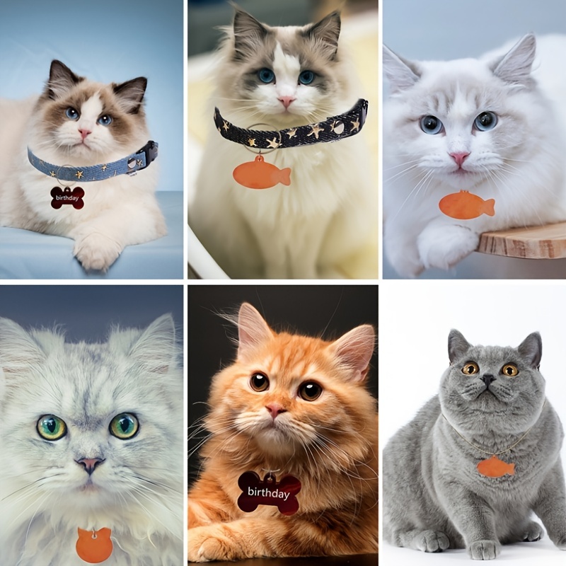 Hojas de pegatinas impresas con motivos gatos para joyas de resina