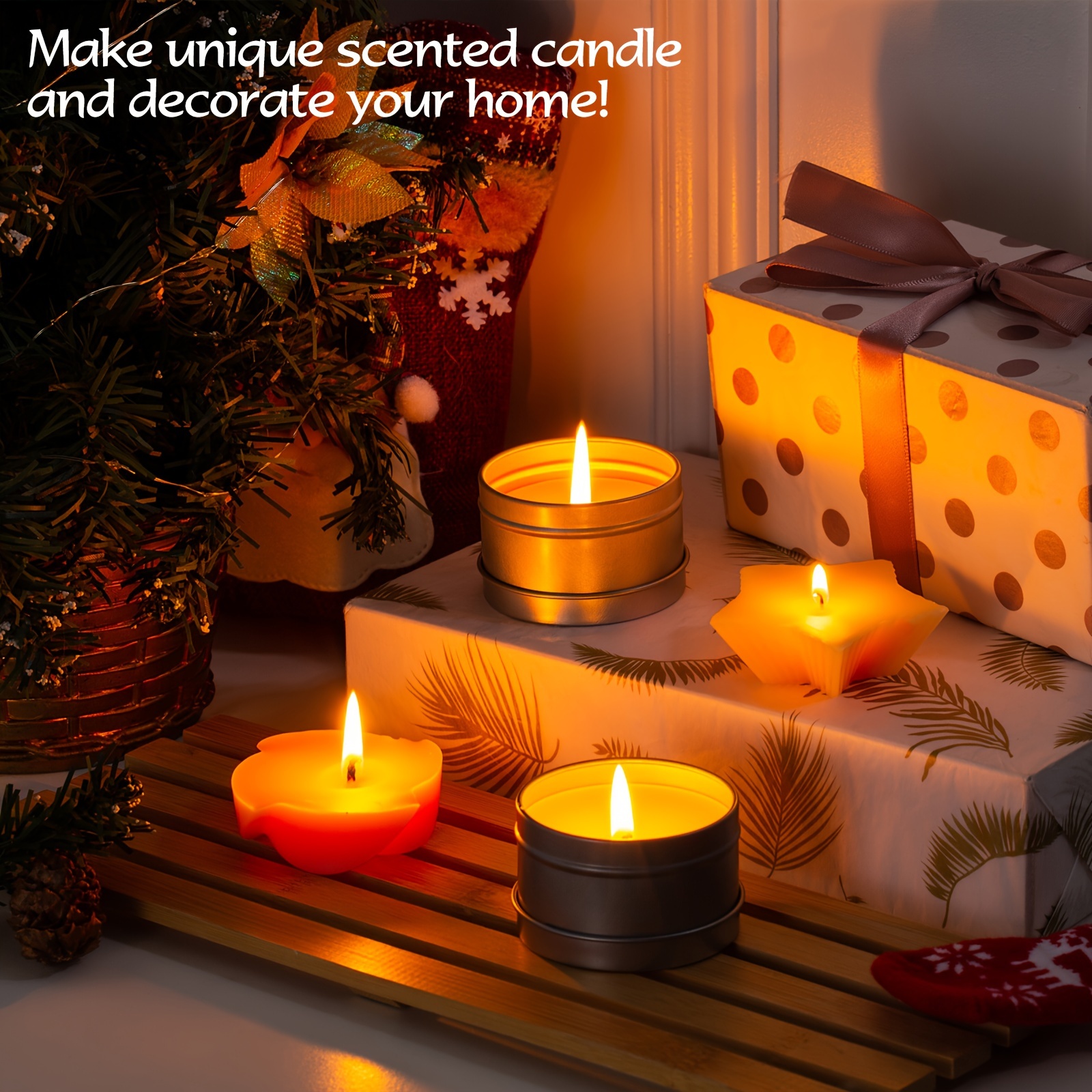 Diy Handmade Christmas Aromatherapy Candle Kit, For Home Parties, Including Candle  Making Materials And Tools, Candle Jars, Soy Wax, Wax Melting Pot, Wax  Molds, And Multiple Candle Wicks - Temu Italy