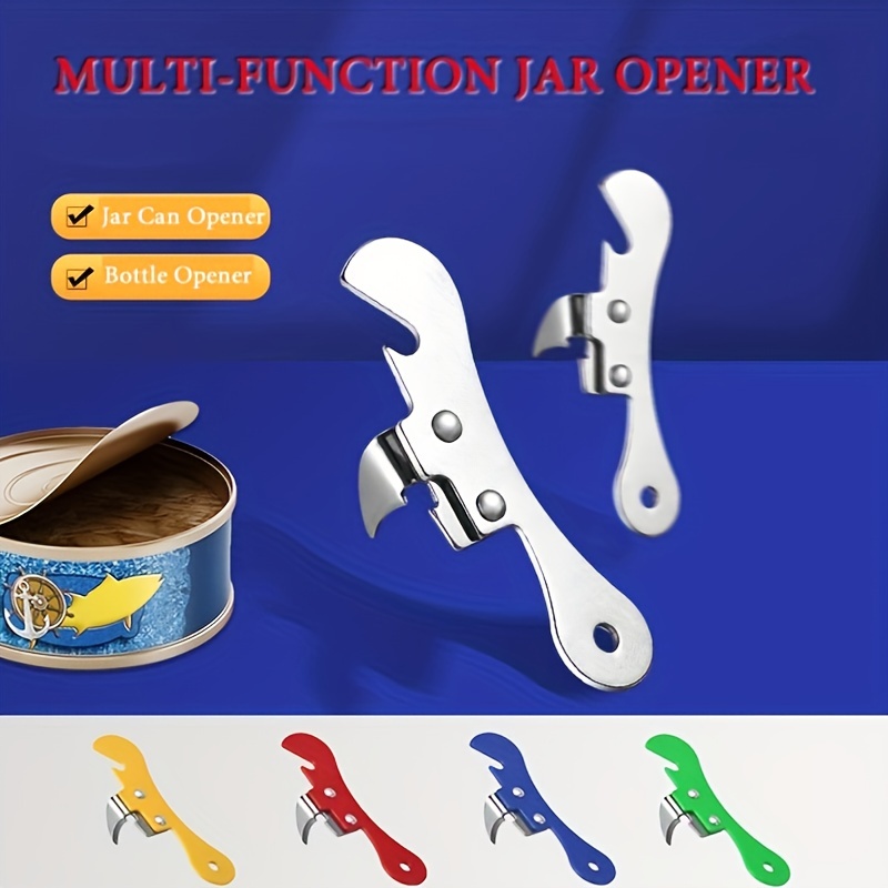 Multifunctional Bottle Opener Can Opener Magnetic Attraction Safety  Convenient Fast Save Time Easy Manual Jar Opener KitchenTool - AliExpress