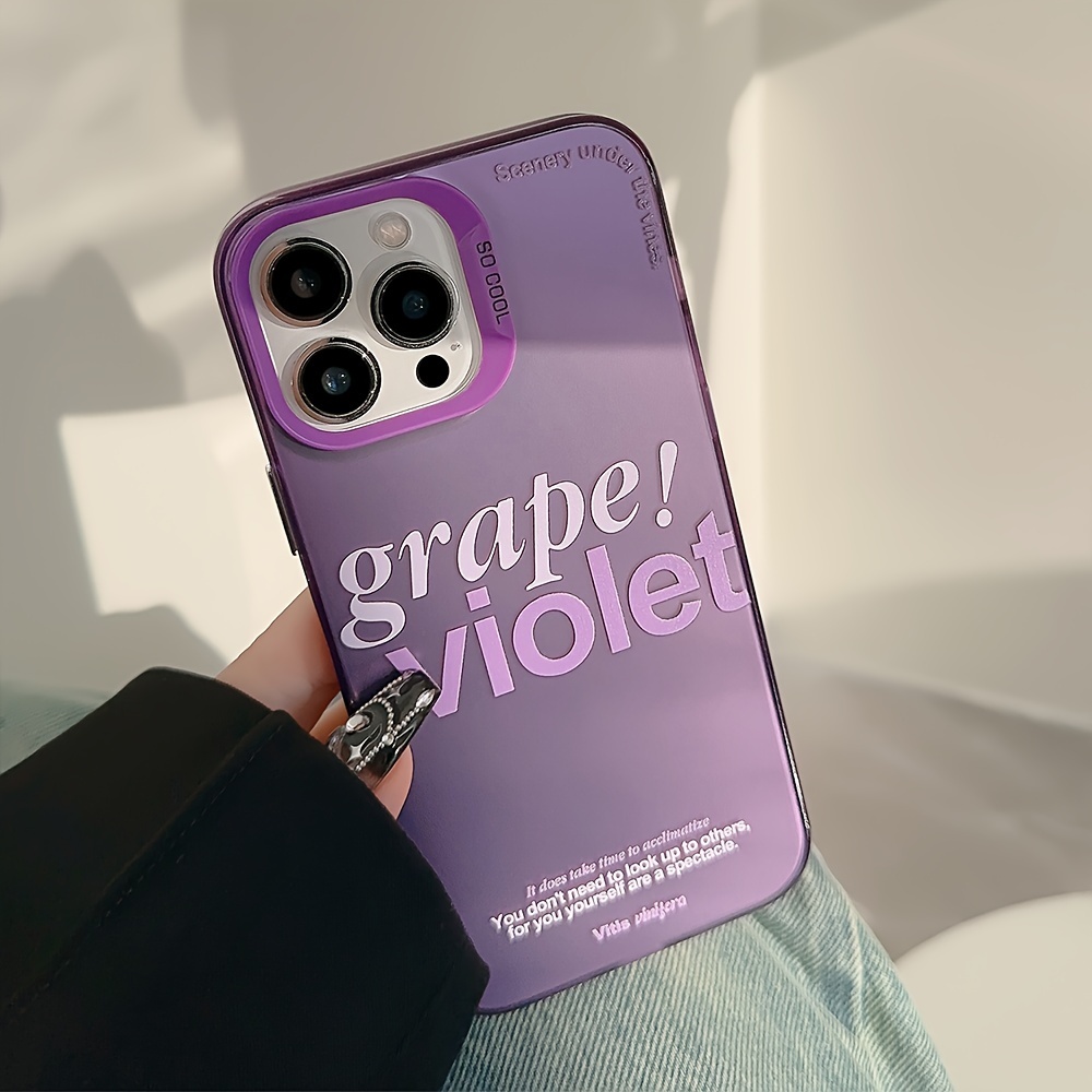 Silvery Purple Grape Purple Letters Silvery Green Olive Temu