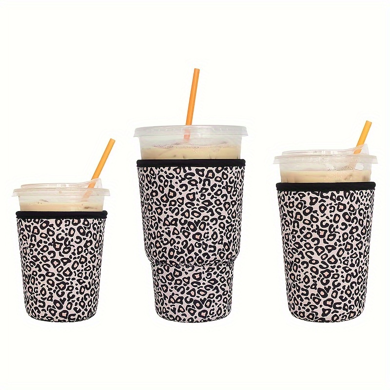 Reusable Iced Coffee Insulator Sleeves For Cold Beverages - Temu