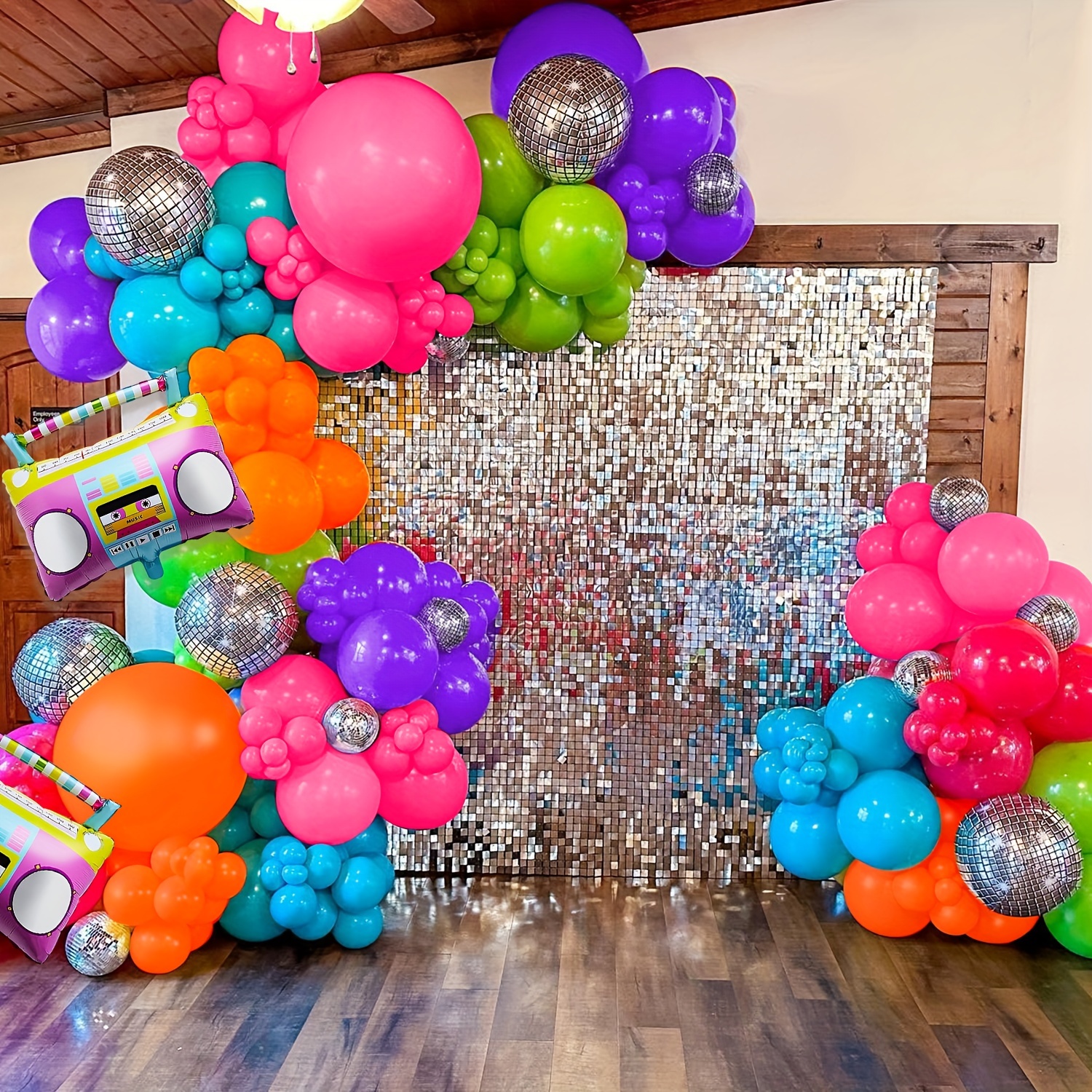 Kit de guirnalda de globos de safari, 111 piezas de arco de globos de  animales de la selva con globos de látex de helio de látex verde salvia  oscuro