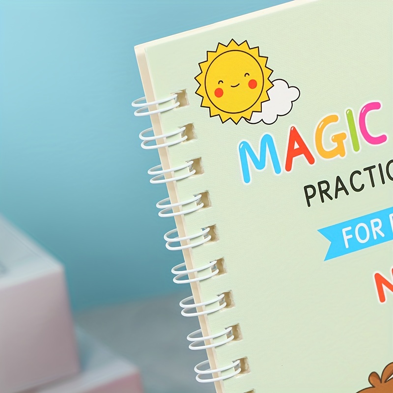 New Spelling Book English Children's Groove Copy Book Pen Control Training  Fun Learning Book Magic Notebook - Temu United Arab Emirates