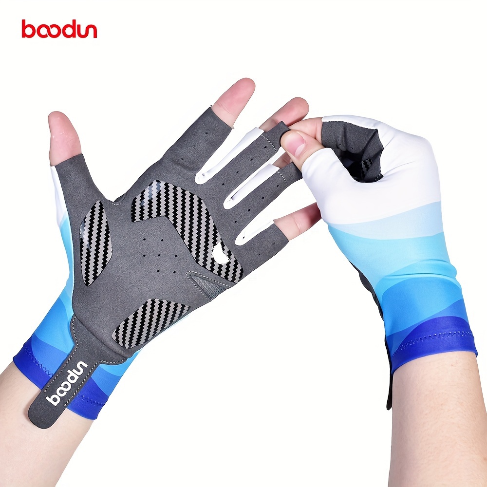 Half Finger Fishing Gloves Silicone Anti slip Wear - Temu