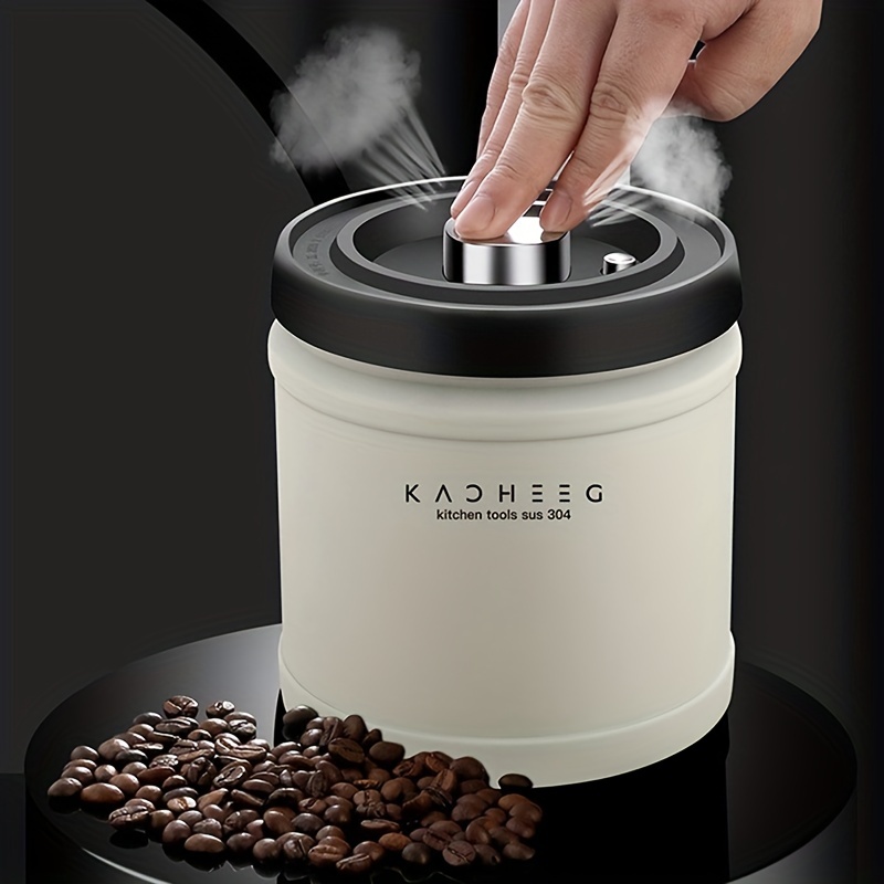 Coffee Canister Airtight Coffee Beans Container Kitchen Food - Temu