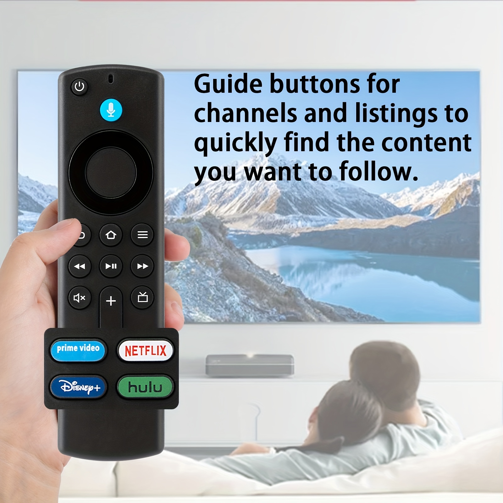 launches new Fire TV Stick remote with buttons for Netflix, Prime  Video