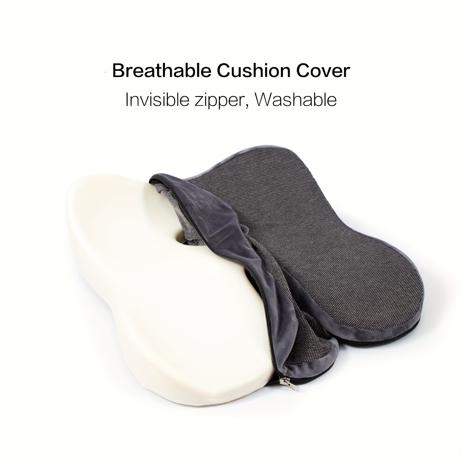 Donut Seat Cushion, Donut Pillow,hemorrhoid Tailbone Cushion,car Seat Pad,  For Office Chair/wheelchair,memory Foam,relieving Pressure For  Postpartum,prostate,coccyx,sciatica Pain, With Soft Cover - Temu
