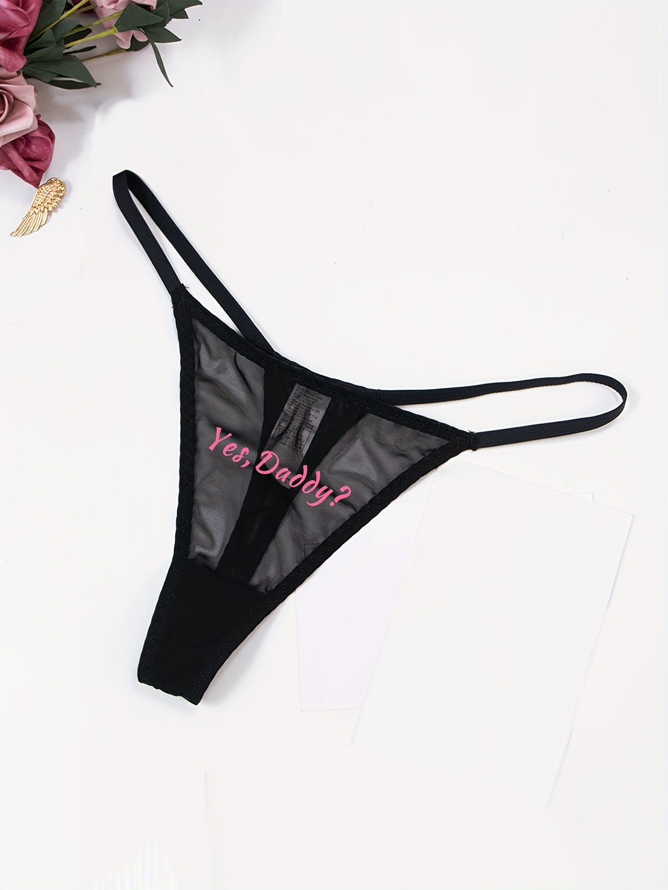 Underwear Sexy Transparent Women's Lingerie Thong Dress - Temu