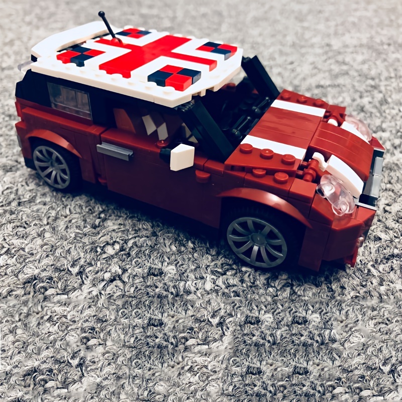 Build Your Own Mini Cooper Car with LOZ Small Particle Building Blocks!