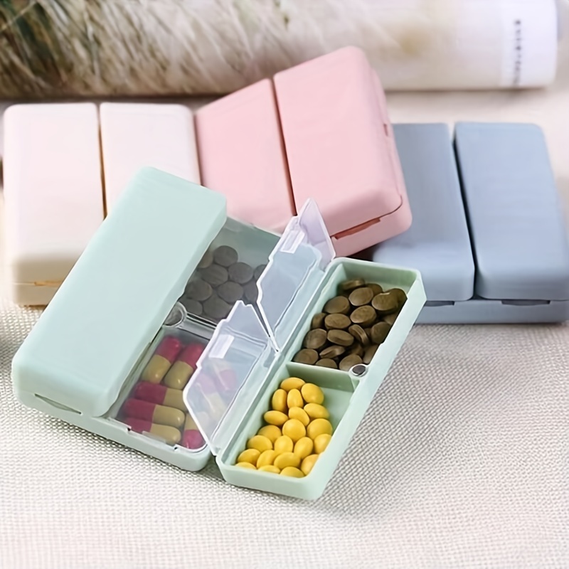 Foldable Medicine Box Portable Pill Case Compact Easy to - Temu