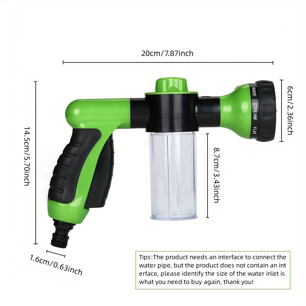 High Pressure Sprayer Nozzle Hose Dog Shower Gun 3 Mode - Temu