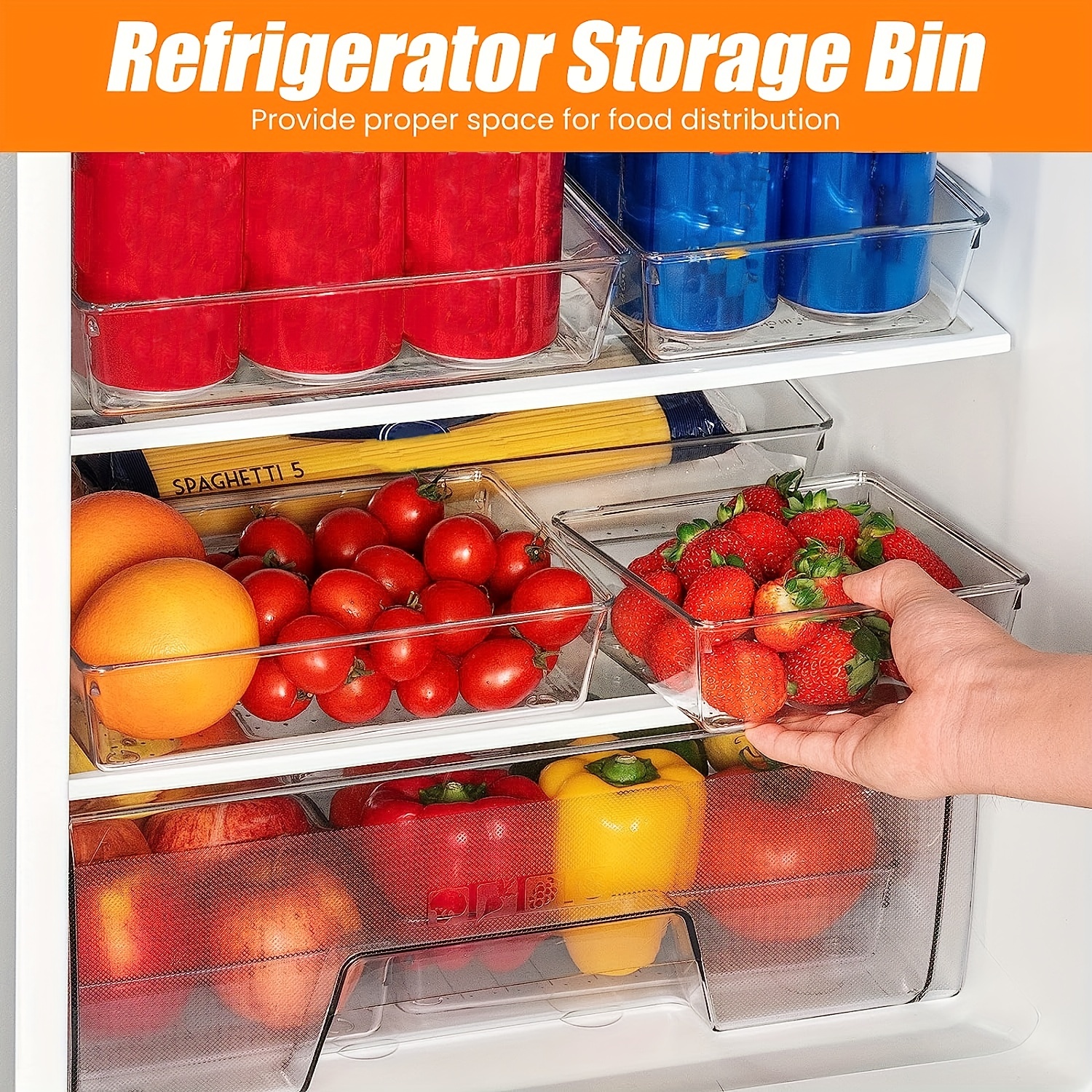Clear Organizer Drawers Acrylic  Acrylic Refrigerator Organizer
