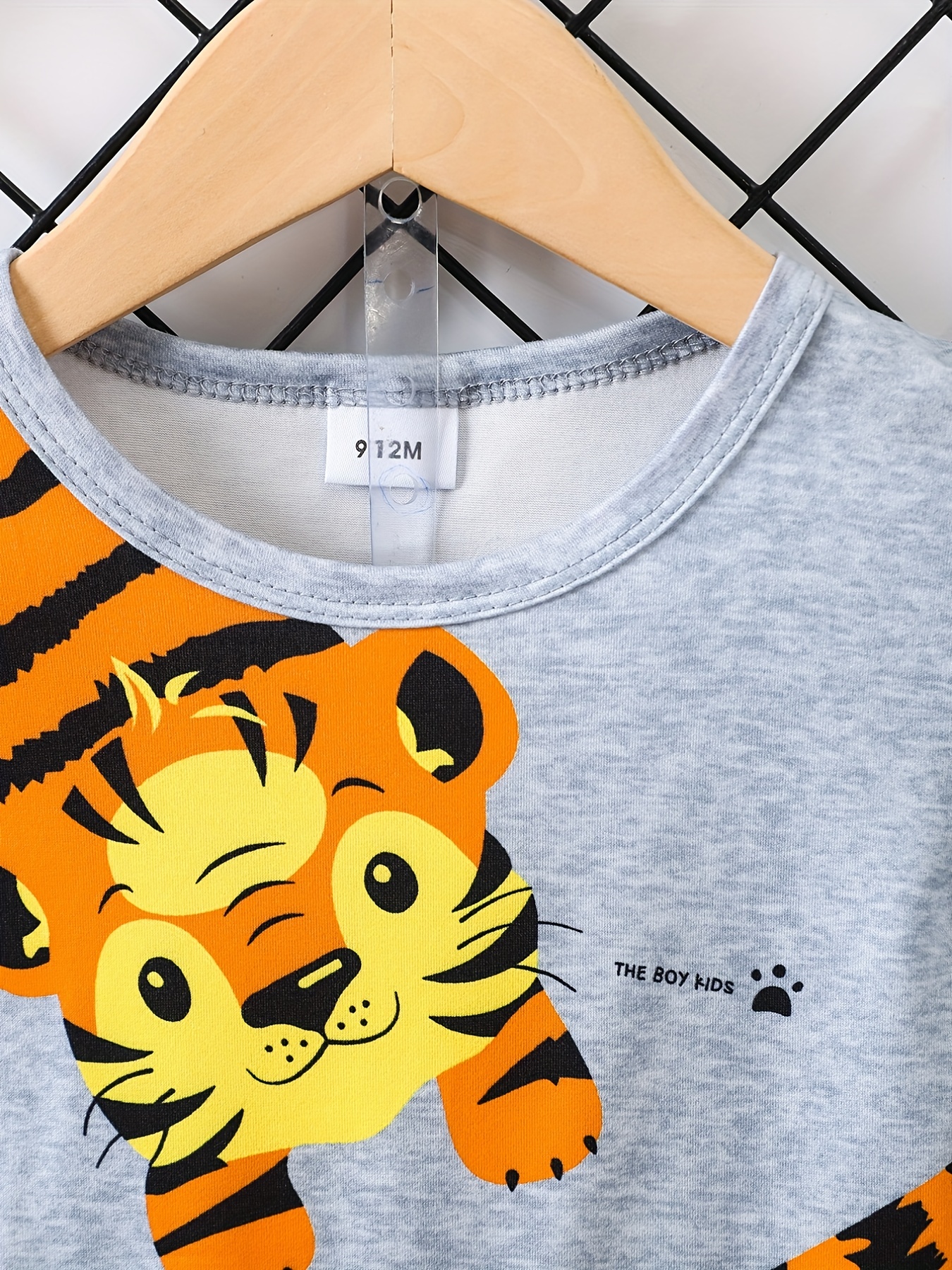 Ropa de bebé para niños pequeños de 0 a 5 años, camiseta con estampado de  leones de dibujos animados + pantalones cortos, conjuntos de 2 piezas de