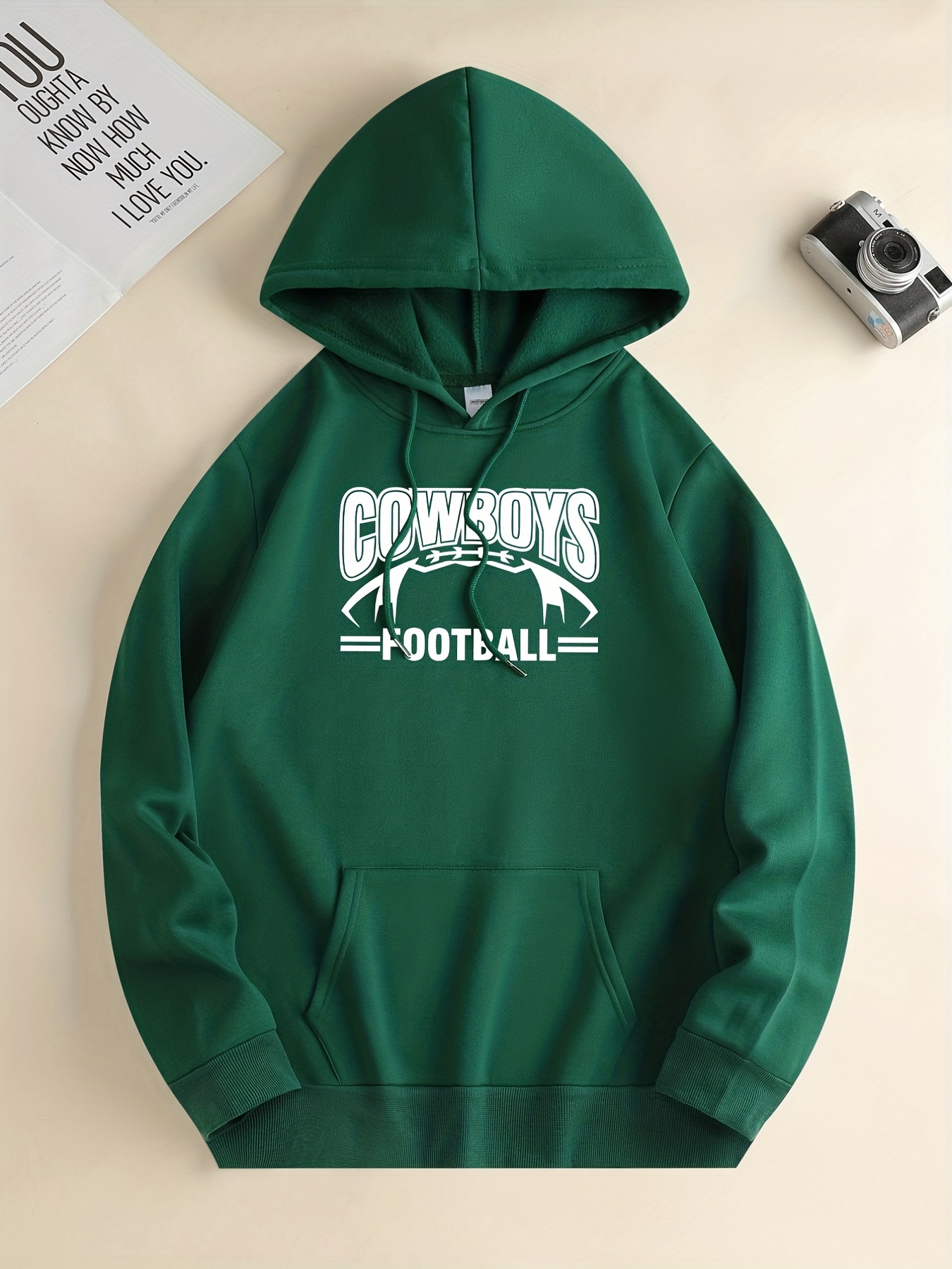 Cowboys Print Hoodie Cool Hoodies For Men Mens Casual Graphic