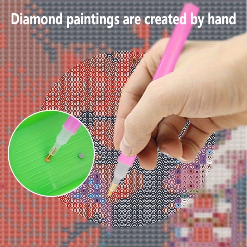 DIY diamond painting art, 5D Beautiful colorful butterfly diamond painting  kits for adults , animal beginner diamond painting kits,Full Drill Diamond  with Diamonds Arts Crafts Kids Home Party Wall Decor 30*40cm rimless