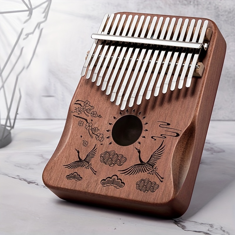 marque generique - 17 Touches Kalimba Pouce Piano Doigt Bois Instrument De  Musique Coeur Brun - Accessoires percussions - Rue du Commerce