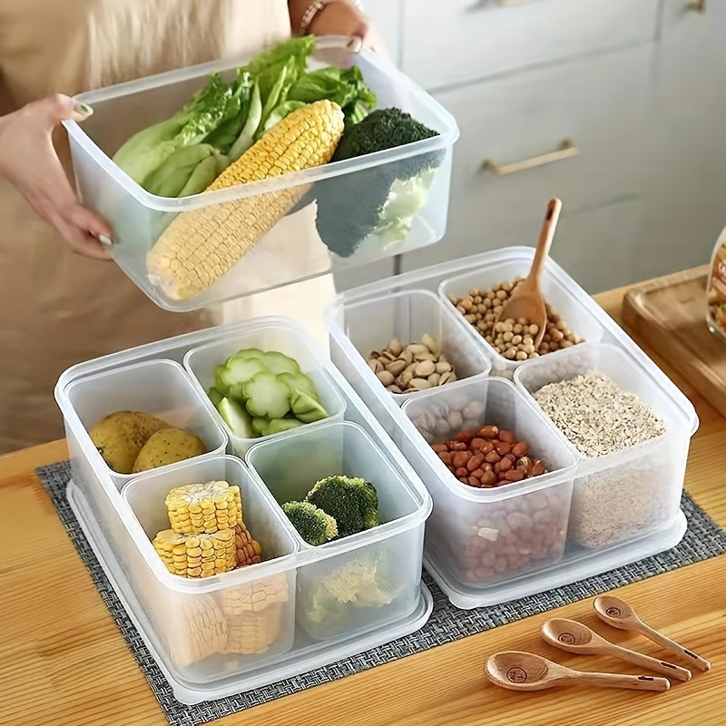 Storage & Organization, Food Preservation Trays, Stackable, Reusable Food  Tray Fresh-keeping Tray With Plastic Lid, Durable, Superior For Keeping Food  Fresh, Dishwasher & Freezer, Kitchen Supplies - Temu