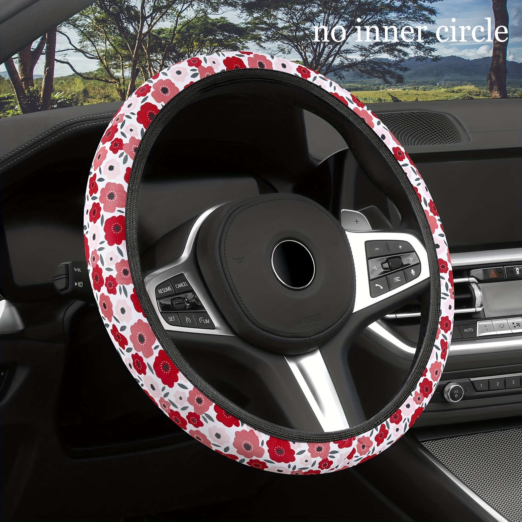 Universal Steering Wheel Cover cute Car Steering Wheel Cover - Temu