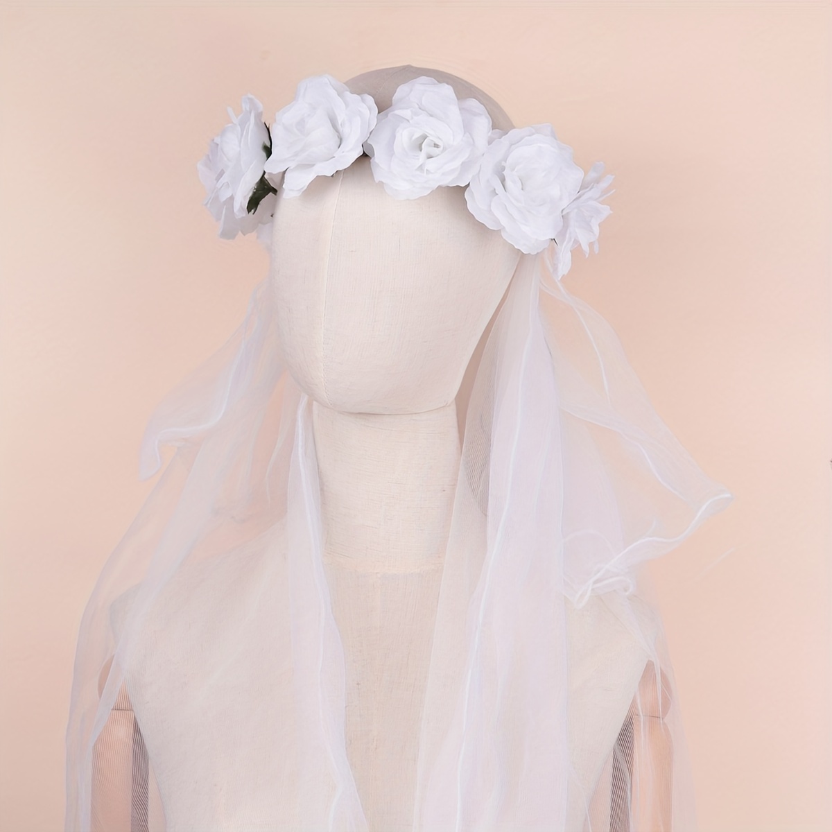 Flower Decor Bridal Veil
