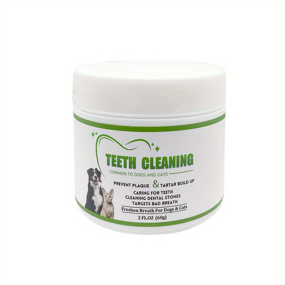 Natural Formula Pet Teeth Cleaning Powder Safe And Healthy Cleaning Dog Dental Stones And Reducing Bad Breath