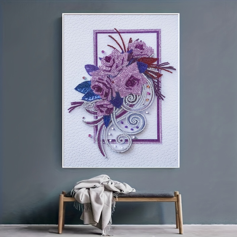 DIY Diamond Painting Kits Flowers Vase Bouquet for Adults Full Drill Cross  Stitch Crystal Rhinestone Embroidery Arts Craft for Living Room Bedroom  Decoration Painting - Yahoo Shopping