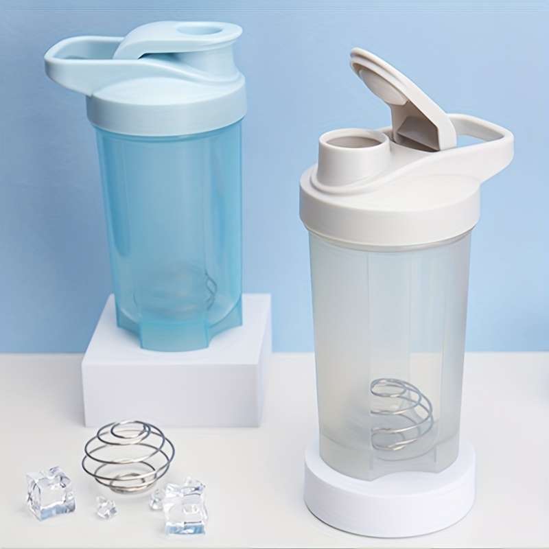 Portable Water Bottle Protein Shaker Bottles Gym Partner Protein Powder  Funnel