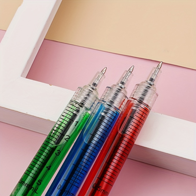 Syringe Pen flexible Fun Multi color Novelty Pen Suitable - Temu
