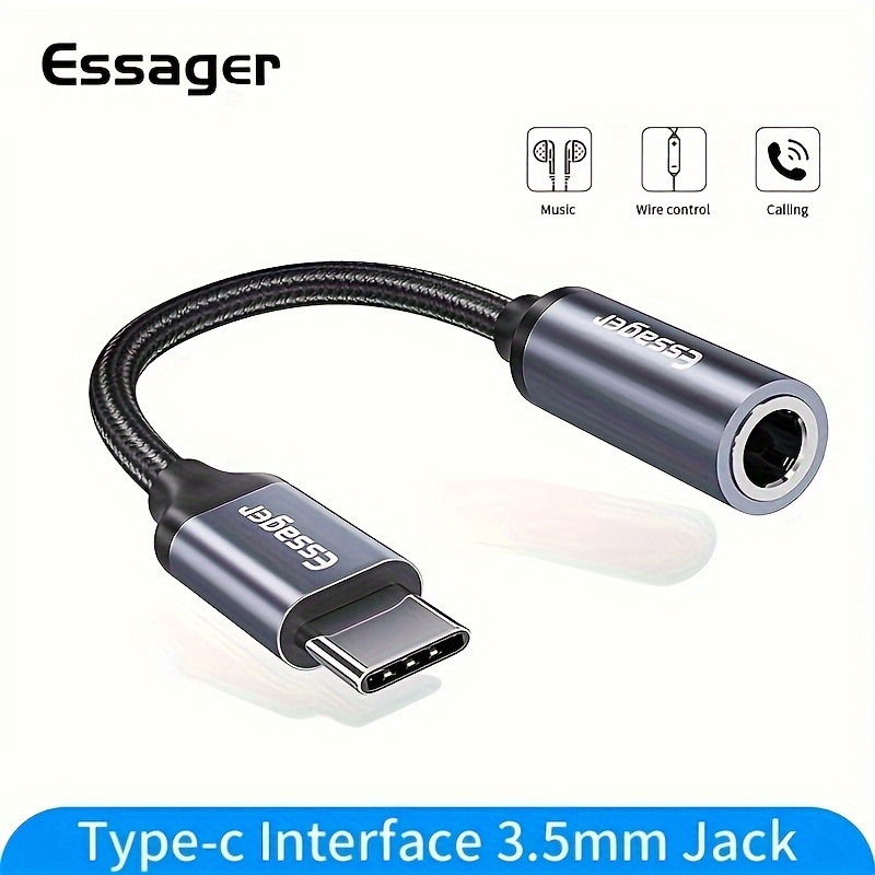 Adaptateur USB vers Jack de USB 2.0 à 3,5 mm Mâle Auxiliaire Prise Audio  Stéréo Convertisseur Jack de Connecteur Câble Musique, Adapté Pour  Autoradio