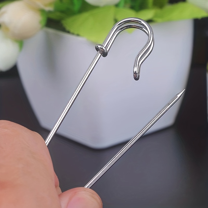 10PCS/Set Safety Pins Large Heavy Duty Safety Pin 3 Inch Blanket Stainless  Steel