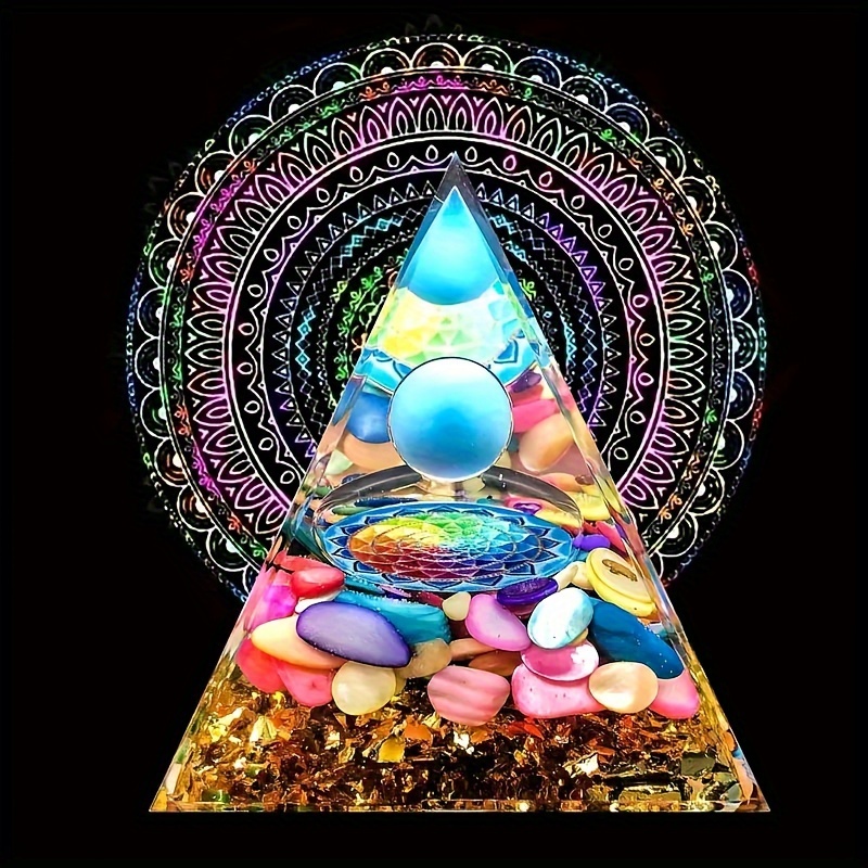 1pc Piramide Di Orgone Generazione Di Energia Naturale In - Temu Italy