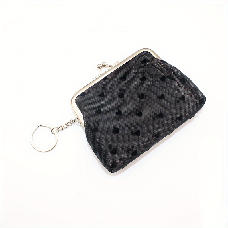 Men Chain Decor Small Wallet