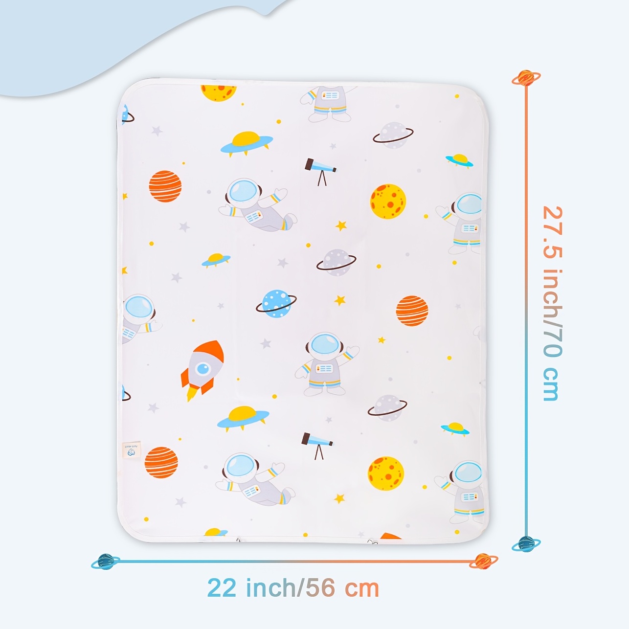 3 Pack Baby Diaper Change Pads Soft Cotton Bamboo Waterproof Changing Pad  for Baby 22X27.5 inches Mattress Pad Sheet Protector Portable Reusable  Urine Pad for Baby 