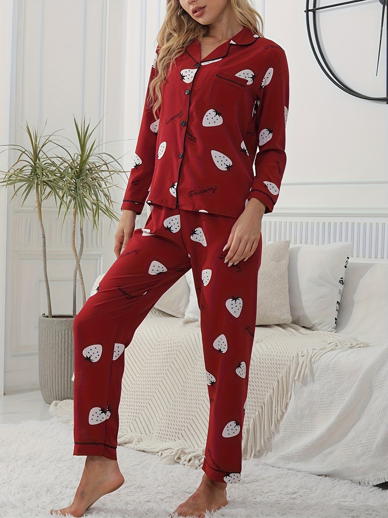 Ensemble pyjama - Rouge