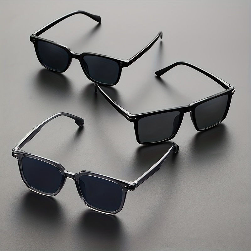 Men's Fashion Mixed Color Conjoined Sunglasses - Temu