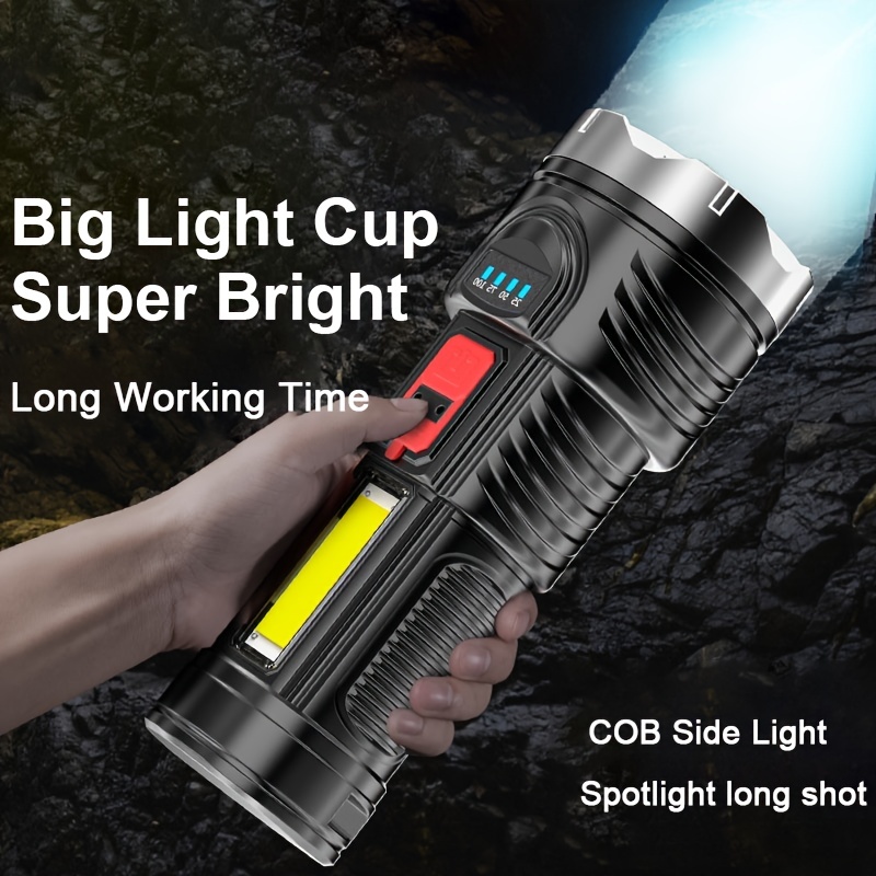 1000lm Rechargeable Flashlight from Smiling Shark