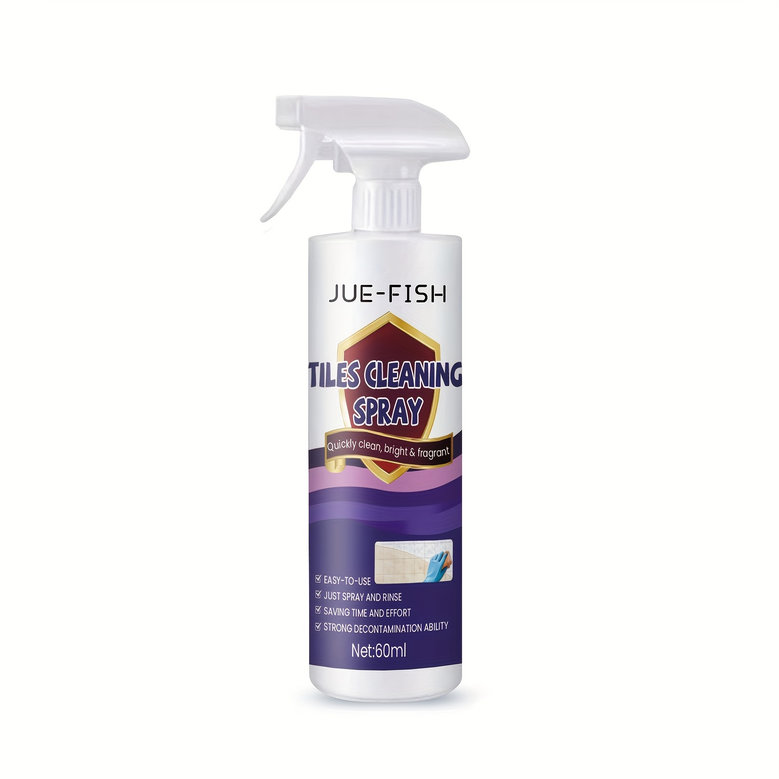 1pc Tile Cleaning Spray, Bathroom Kitchen Tile Stubborn Stains And Oil  Stains Cleaning, Household Cleaner