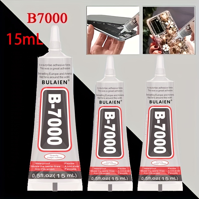 B7000 Jewelry Adhesive Glue with Rhinestones for Crafts, 2100Pcs