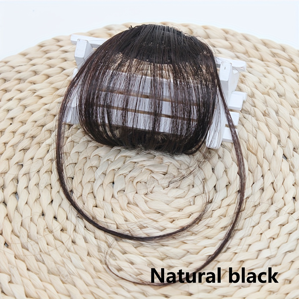 hair bangs with sideburns synthetic clip in hair extensions elegant natural looking for daily   accessories details 7