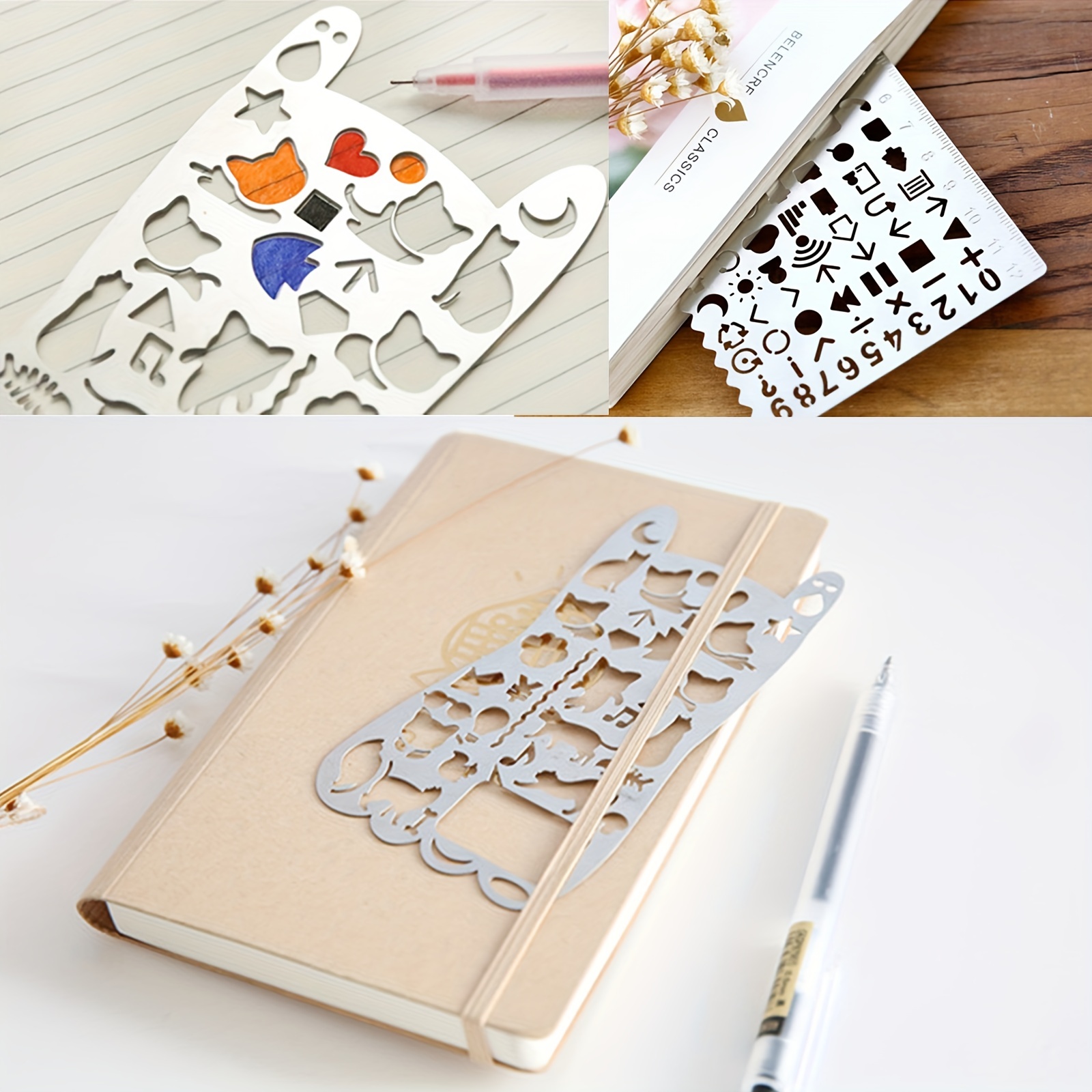 Buy Letter Number Metal Template Set, JoyTong Drawing Planner