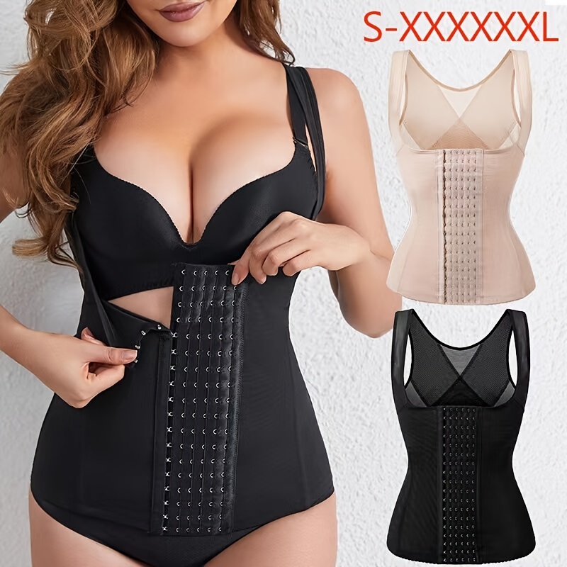 Floral Lace Corset Girdle See Slimming Waist Body Shaper - Temu