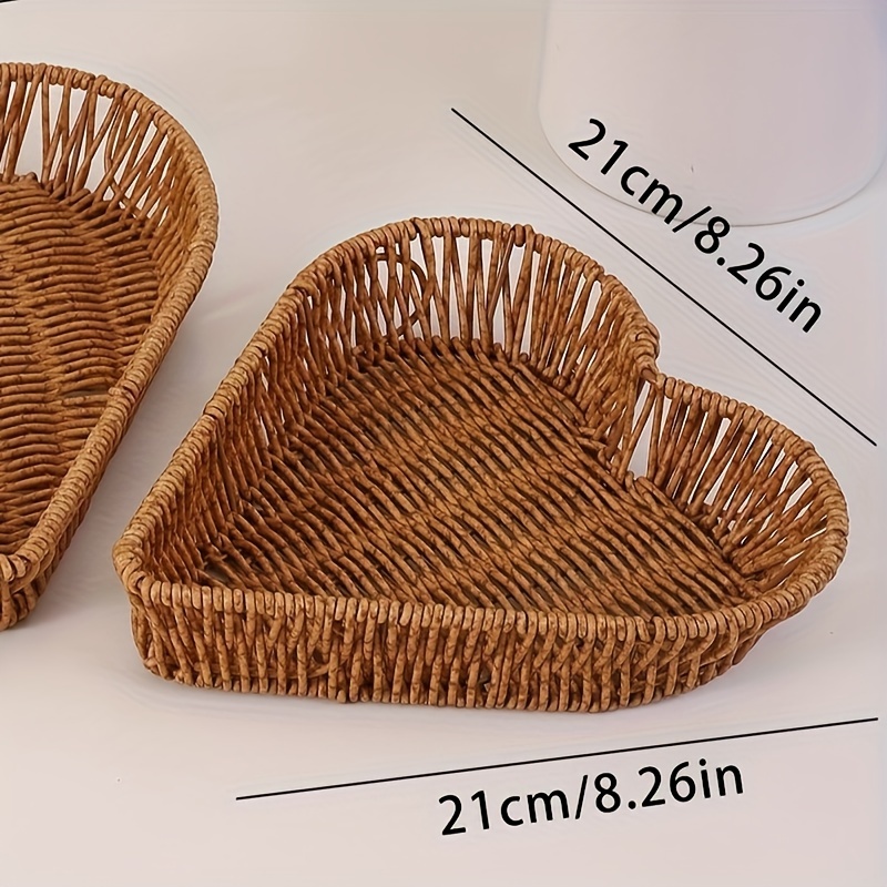 Boho Boat shaped Woven Fruit Basket Durable Storage Dessert - Temu