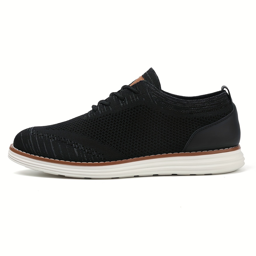 Men's Lightweight Sneakers - Athletic Shoes - Breathable Lace-ups