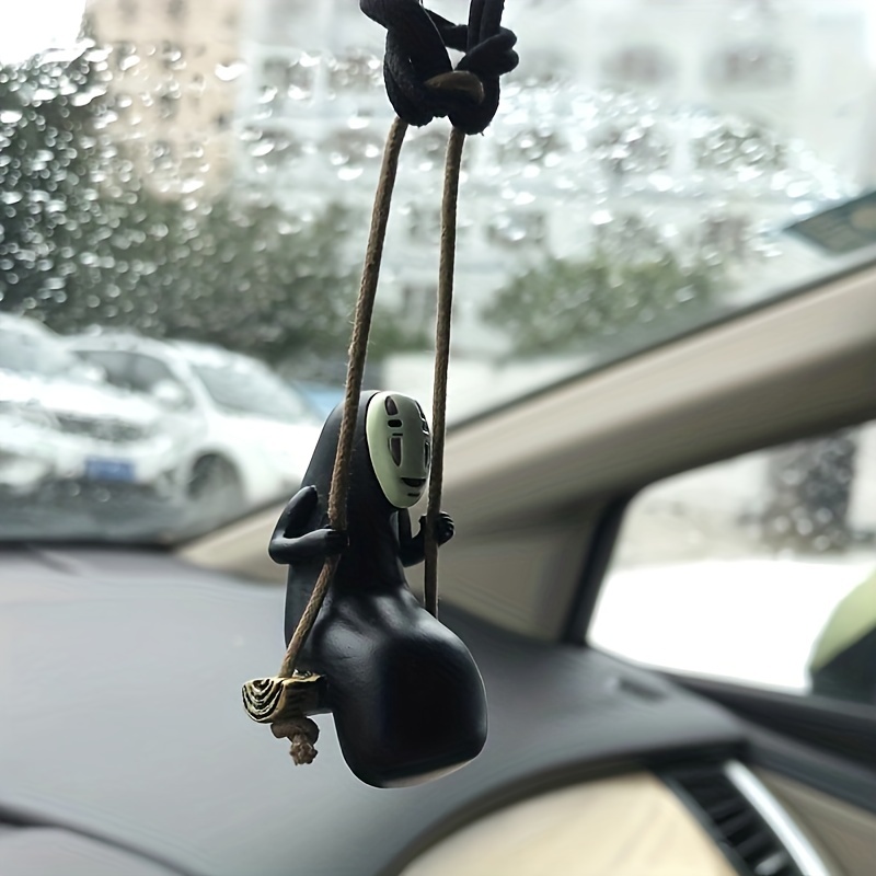 Anime No Face Accessories Car Pendant Car Rear View Mirror Office