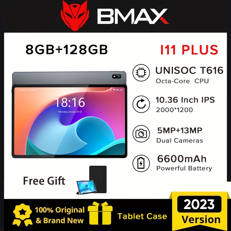 Bmax I11 Plus Tablet 8gb 128gb Rom 10 36 Ips Screen 5mp Front 13mp