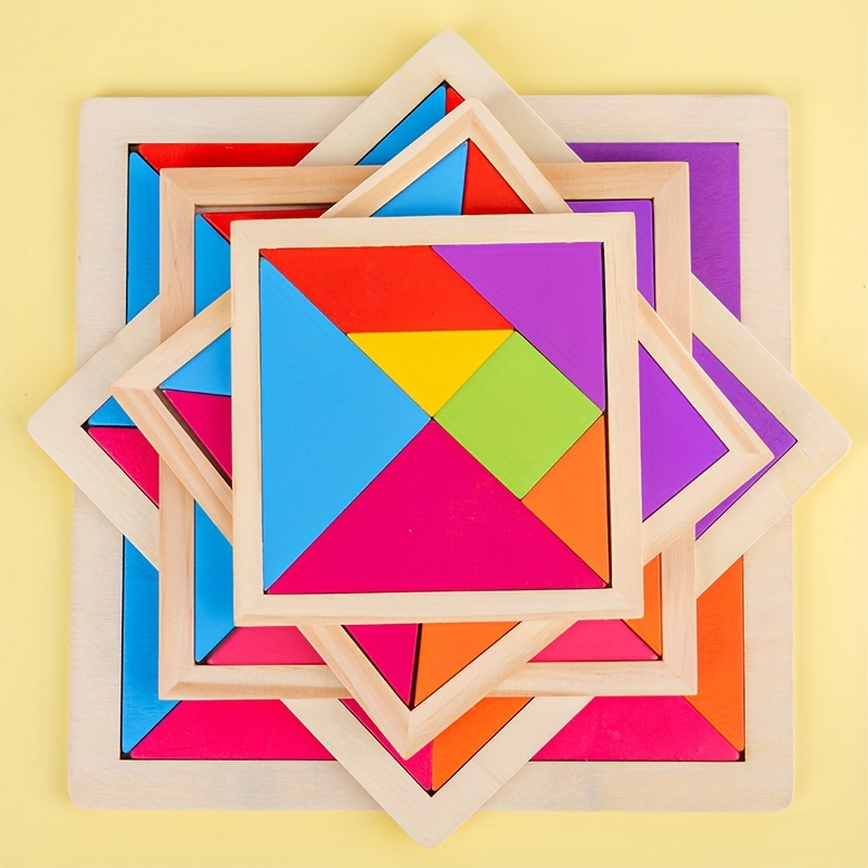 Tangrams Puzzles For Students Party Favors Shape Tangram - Temu