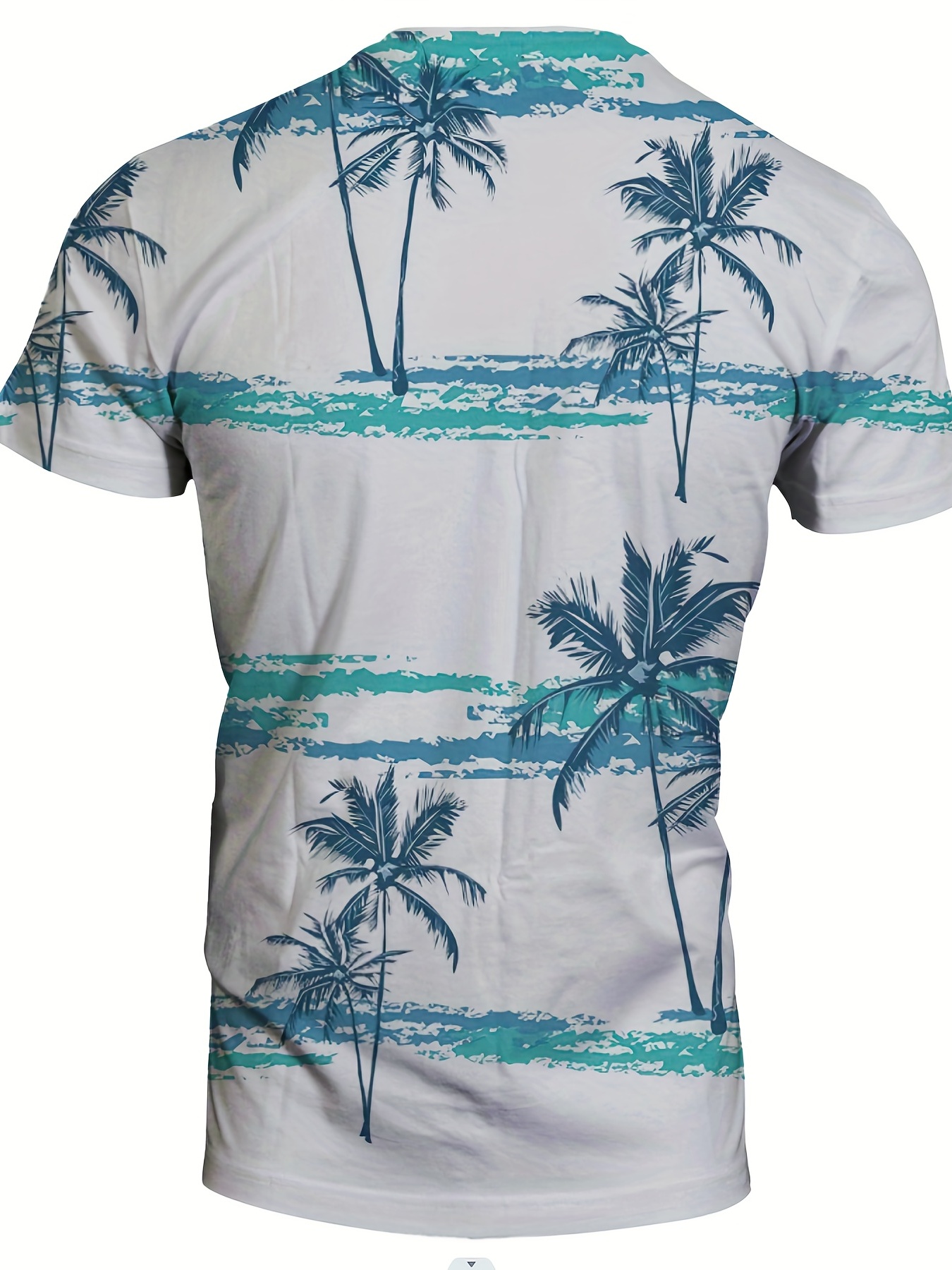 Men's Fashion Beach Sunset Graphic Loungewear Set Short - Temu