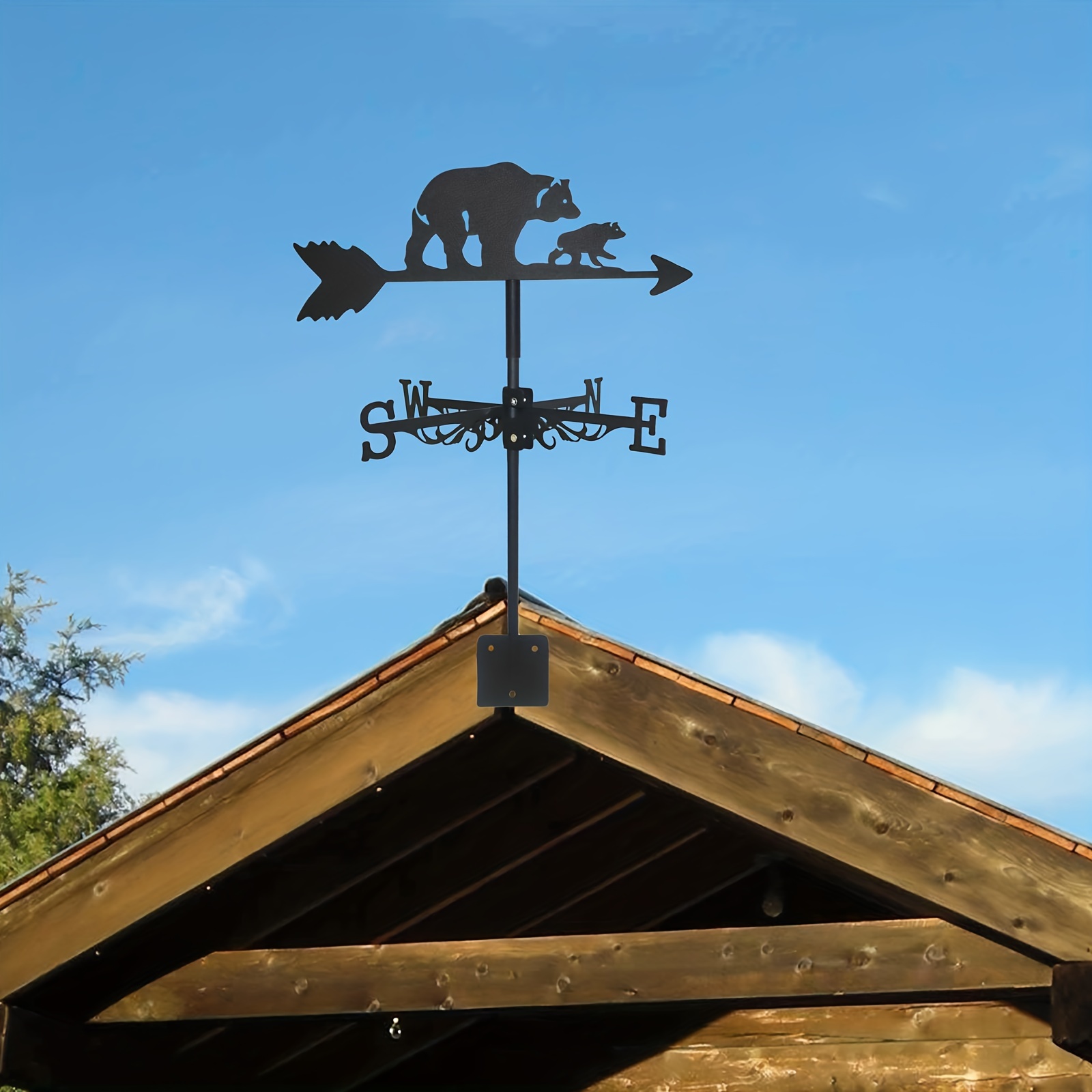 風見鶏WV-E30型 英国風スタイルに。屋根の上で家を守り続ける風見鶏