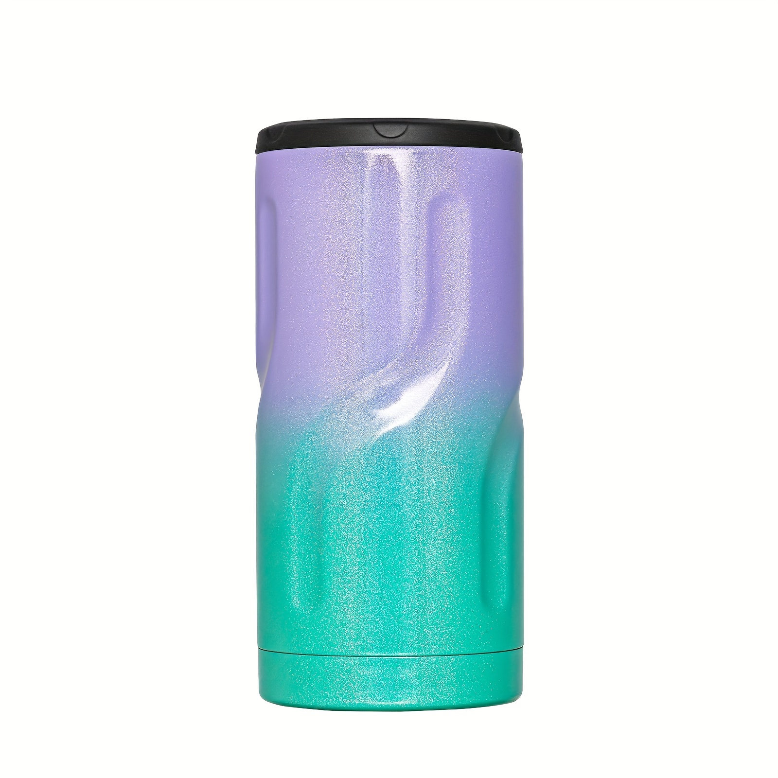 Logo Skinny Slim 2 in 1 Vacuum Insulated Can Holder and Tumbler
