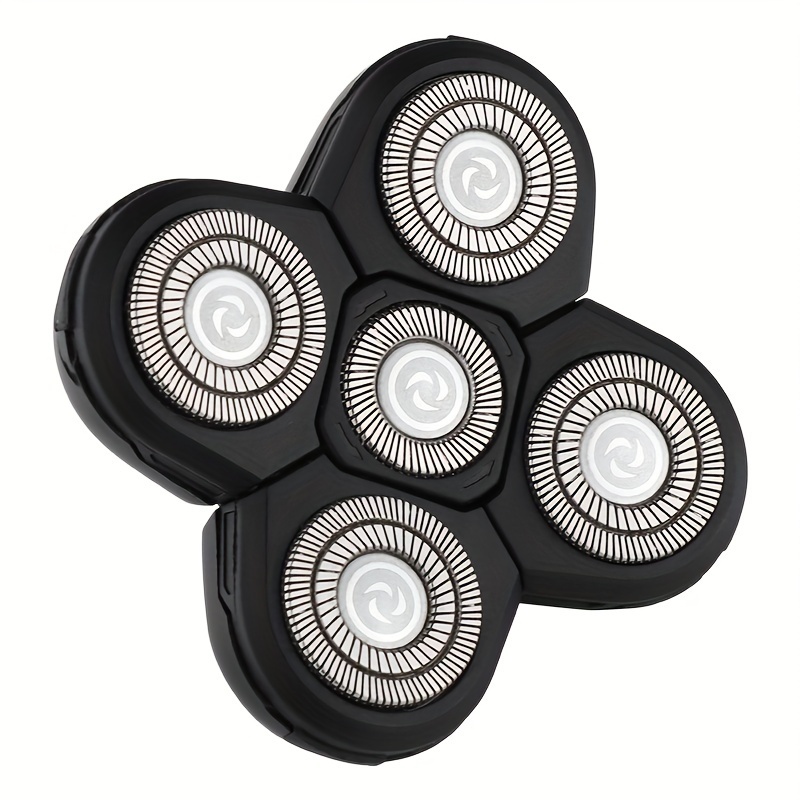 TEMU Heads For Men's Electric Shavers, Including Floating Blades And Accessories For Bald Head Trimmers.