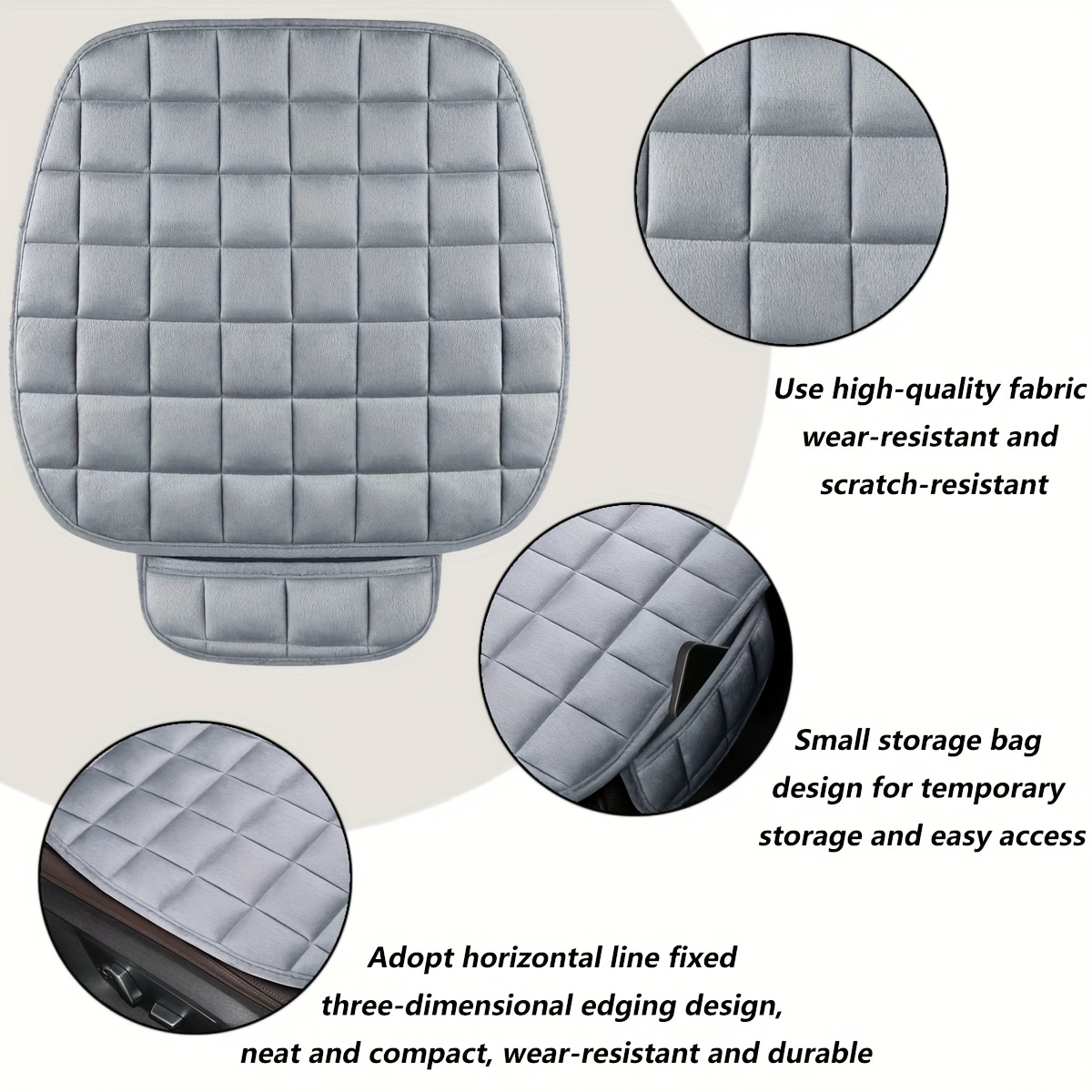 Memory Foam Car Seat Pad Car Seat Cushions For - Temu